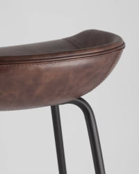 Стул барный Beetle Lite PU коричневый 2 шт