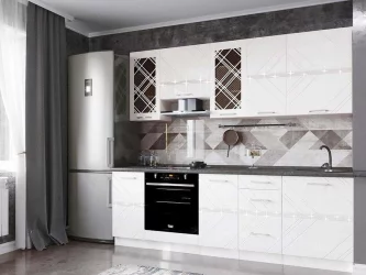 Кухонный гарнитур (ширина 240 см) Бьянка 26