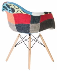 Стул обеденный ДОБРИН ДЭВ ПАТCХВОРК Мозаика / DOBRIN DAW PATCHWORK