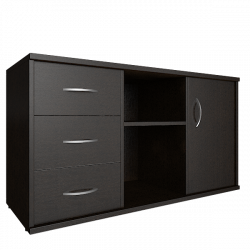 Тумба под оргтехнику сервисная Рива А.МТ-2 Венге Цаво / Riva