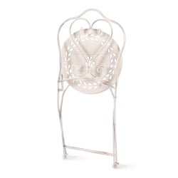 Зона отдыха Secret de Maison Monique (mod. PL08-6241.6242) металл, стол:62*73, стул: 48*40*93, Античный белый (Antique White)