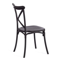 Стул CROSS (mod. PL24) пластик, 48 х 58 х 89 см, Black (черный) 05