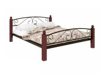 Кровать Вероника Lux Plus 1200х1900 Коричневая