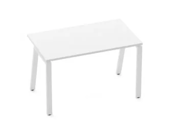 Стол прямой Deka Л-обр. каркас 73.07.12 Белый