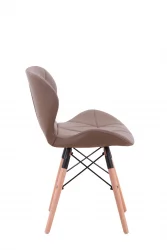 Стул Бон экокожа Коричневый