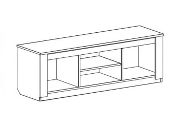 ТВ тумба ТВ Элана Дуб сонома