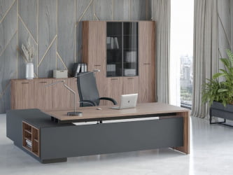 Шкаф для бумаг DALI DLI37250023 Орех Антрацит