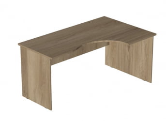 Стол компьютерный угловой Р.СКУ-16 (правый) Ясень темный