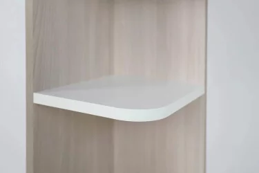 Компьютерный стол с ящиками Котофей Ясень шимо светлый Вайс Белый