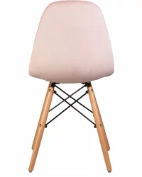 Стул обеденный DOBRIN BENNET Пудрово-розовый велюр HLR-39