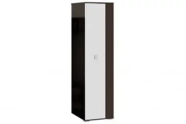 Шкаф-пенал с полками Карисма 5.1в Венге/белый глянец