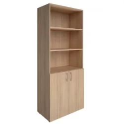 Шкаф книжный полуоткрытый без топа YALTA LT-ST 1.1 Снежная Патина