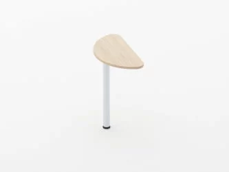 Приставка-полукруг Glassy 2.14 Орех