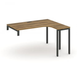 Стол-надставка на опорную тумбу (правый) CONCEPT CN.OSAN-004(R) Сандал Янтарный Антрацит