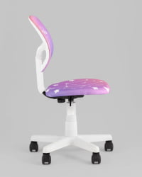 Кресло компьютерное детское ЛОЛО Starry Night пластик белый