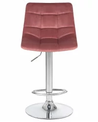 Стул барный DOBRIN TAILOR Пудрово-розовый велюр MJ9-32