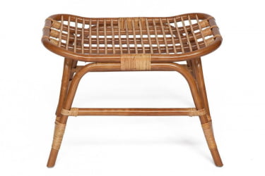 Табурет Secret De Maison Andersen Stool (mod. 01 5085 FS) натуральный ротанг, 53х40х42см, светлый мед/матовый