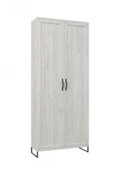 Шкаф двухстворчатый Сидней ЛД 672.020.000 Дуб Крафт Белый