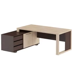 Стол руководителя ACT 1916 L Дуб Девон