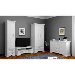 Комплект мебели для гостиной Грация №01 Белый