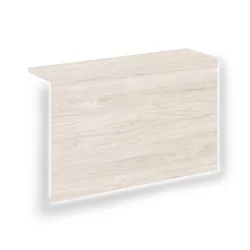 Накладка с подсветкой прямая высокая на 2 модуля О.R-F.MP.V-78 ONIX О.R-NP.V-78.2.S Денвер Светлый