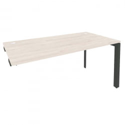 Стол-приставка на П-образном м/к к опорным элементам ОНИКС О.МП-СПР-4.8 Денвер Светлый/Антрацит / ONIX O.MP-SPR-4.8