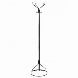 Напольная вешалка для одежды Ажур-2 1,89 м Черная
