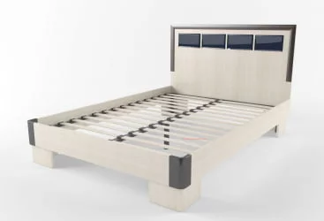 Односпальная кровать Венера 900 Дуб млечный-венге