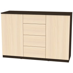 Комод K-93x135x45-1-PO(Венге-ДМ)