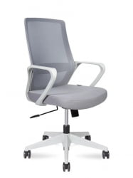 Кресло офисное Пино грэй ЛБ / Пино грей ЛБ М6256-1 грей / LB Pino grey LB M6256-1 grey