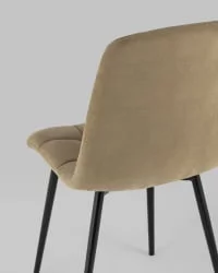 Стул Oliver велюр Капучино