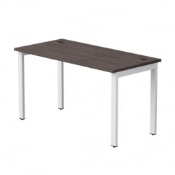 Стол прямой на металлокаркасе, опоры 90 гр Everprof EVO 254S007 Дуб Пасадена Белый