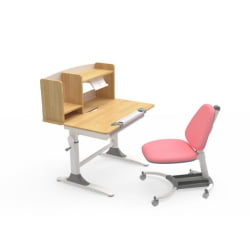 Стол письменный детский с регулировкой высоты и полками EUREKA ECD-XYL-80