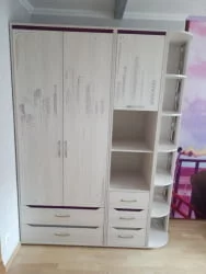 Детский шкаф для одежды Мегаполис 55.01 Сосна Астрид