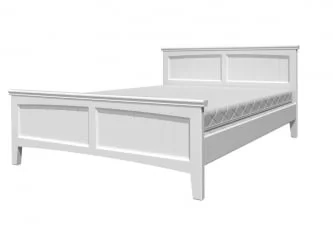 Кровать из массива Грация 4 200х140 Белый Античный