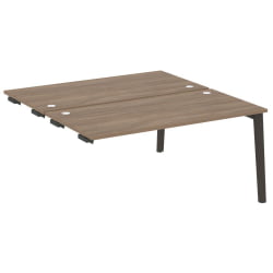 Стол-приставка двойной к опорным элементам ONIX WOOD OW.D.SPR-4.8 Дуб Аризона/Темный