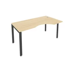 Стол письменный METAL SYSTEM Б.СА-1 Пр Акация/Антрацит