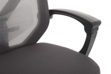 Кресло Oliver RCH W-203AC Черный пластик/Серый