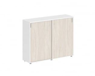 Шкаф-купе средний с замком Sigma SG.712.WH.OL Белый Дуб светлый