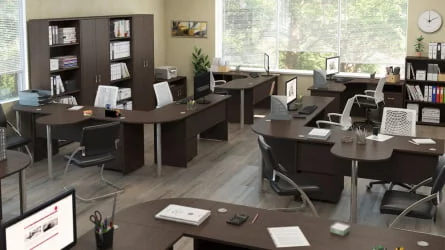 Стол эргономичный правый TRD29615501 Темный дуб