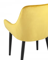 Стул Диана НЕВ велюр Оранжевый / NEW