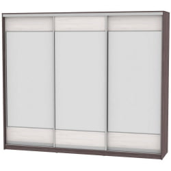 Шкаф-купе B-230х270х60-3(ЯАТ-ЯАС-D8D8D8)
