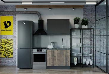 Кухонный гарнитур Гранж 1000