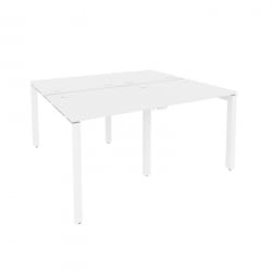 Рабочая станция на П-образном м/к ОНИКС О.МП-Д.РС-4.0.7 Белый Бриллиант / ONIX O.MP-D.RS-4.0.7