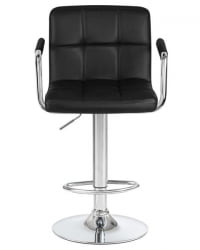 Стул барный DOBRIN KRUGER ARM (черный) 2 шт