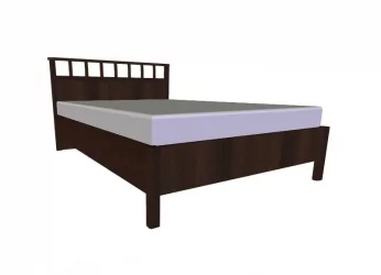 Кровать Люкс (1400) Sherlock 48 Орех шоколадный (спальня)