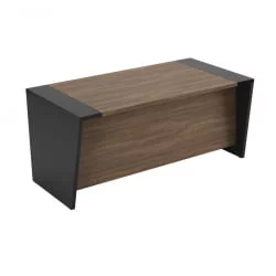 Стол письменный с древесной панелью ASTI AST33911143 Дуб Черный