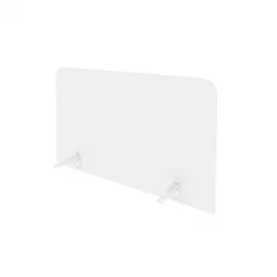 Экран боковой (для столов с глубиной столешницы 720мм) SLIM SYSTEM С.ЭКР.Б-72 Серый-Белый