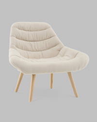 Кресло Олби Страйпс белый