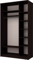 Черный шкаф-купе Хит-24-12-11 Аруба Венге